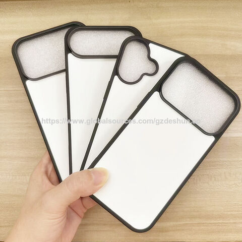 جراب هاتف TPU غير لامع لهاتف 17promax، قوالب تسامي فارغة، لوحة بلاستيكية يمكنك تركيبها بنفسك