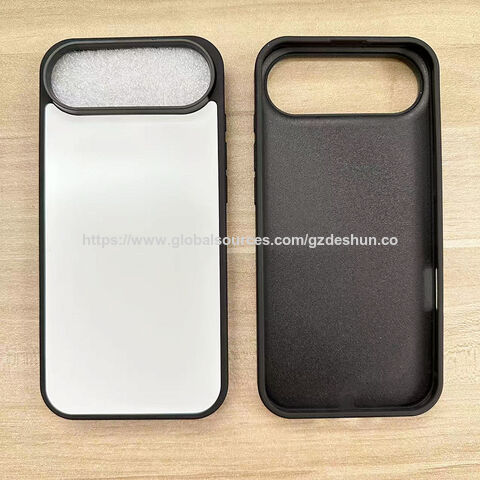 جراب هاتف TPU غير لامع لهاتف 17promax، قوالب تسامي فارغة، لوحة بلاستيكية يمكنك تركيبها بنفسك