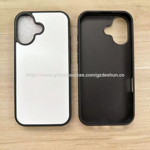 جراب هاتف TPU غير لامع لهاتف 17promax، قوالب تسامي فارغة، لوحة بلاستيكية يمكنك تركيبها بنفسك