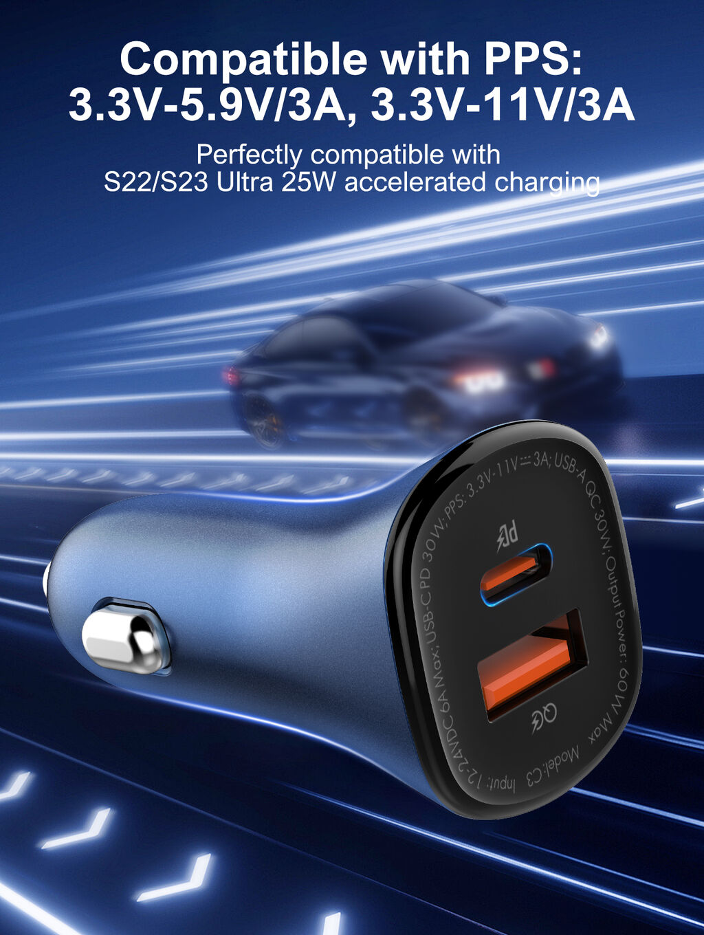 Bulk Buy China Wholesale Ldnio C3 60w Super Fast Car Charger Qc 3.0 ...