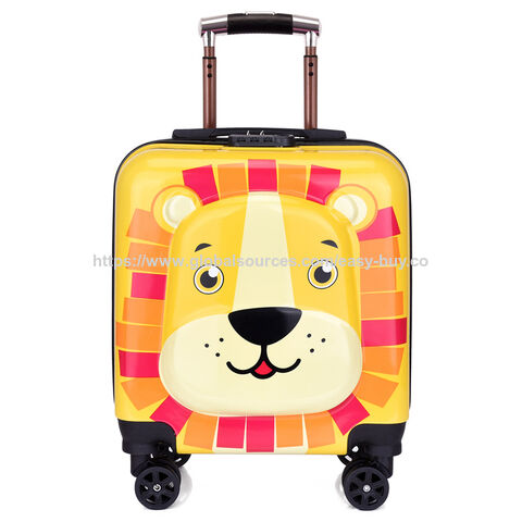 ABS+PC Kindergepäck-Set im Katzen-Stil, vielseitiges kleines Gepäck für Kinder, umwandelbares Gepäck & Rucksack