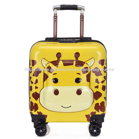 ABS+PC Kindergepäck-Set im Katzen-Stil, vielseitiges kleines Gepäck für Kinder, umwandelbares Gepäck & Rucksack