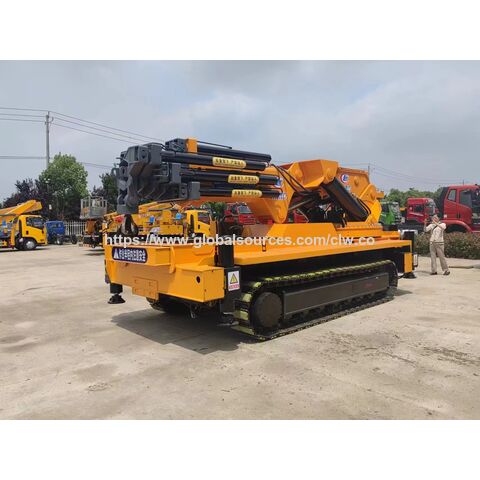 Guindaste de esteira de 50 toneladas, guindaste pesado, guindaste de construção, equipamento de elevação, mini guindaste de esteira, caminhão guindaste