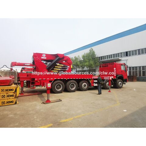 Guindaste de esteira de 50 toneladas, guindaste pesado, guindaste de construção, equipamento de elevação, mini guindaste de esteira, caminhão guindaste