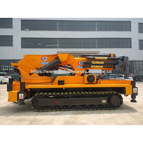 Guindaste de esteira de 50 toneladas, guindaste pesado, guindaste de construção, equipamento de elevação, mini guindaste de esteira, caminhão guindaste