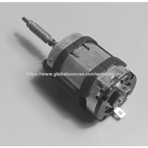 ODM 24V OD35.7mm*32.7mm(H)*49.8mm(L) Flache Bauform DC-Motor mit Kohlebürsten und Schneckengetriebe für Kaffeemaschine