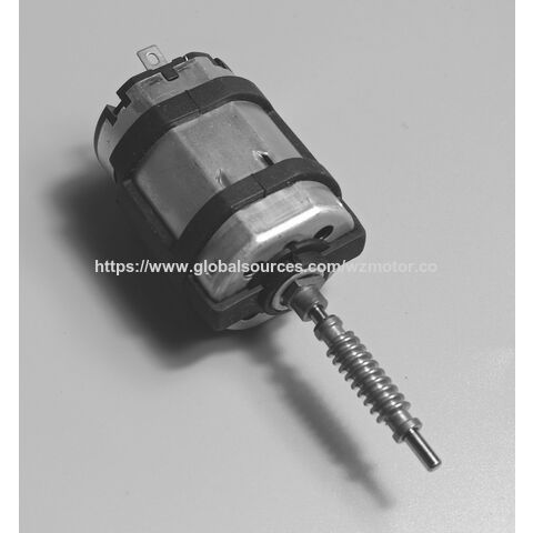 ODM 24V OD35.7mm*32.7mm(H)*49.8mm(L) Flache Bauform DC-Motor mit Kohlebürsten und Schneckengetriebe für Kaffeemaschine