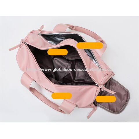 Sacs de tapis de yoga OEM/ODM pour l'entraînement, séparation sèche et humide pour le sport, la natation et les voyages