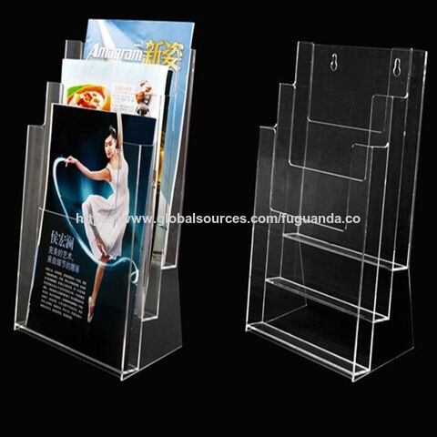 Prateleira de parede acrílica personalizada, prateleira de parede de plexiglass, prateleira de parede de PMMA
