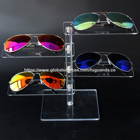 Individuelle Acryl-Brillenaufsteller, Plexiglas-Brillenaufsteller, PMMA-Brillenaufsteller