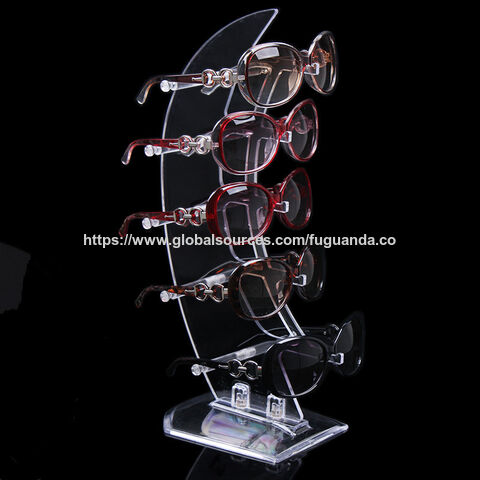 Individuelle Acryl-Brillenaufsteller, Plexiglas-Brillenaufsteller, PMMA-Brillenaufsteller