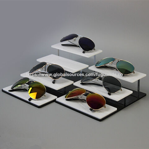 Individuelle Acryl-Brillenaufsteller, Plexiglas-Brillenaufsteller, PMMA-Brillenaufsteller