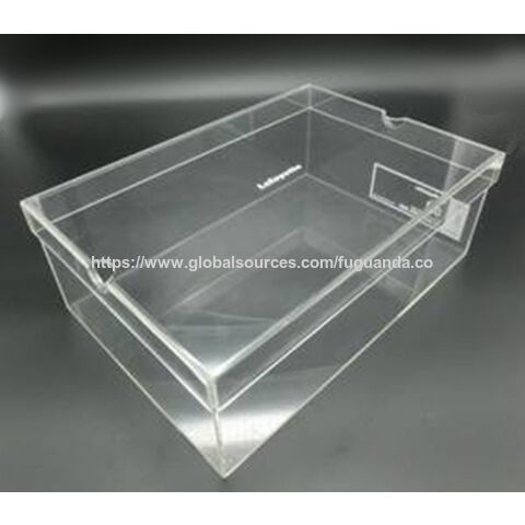 Acryl Schuh-Organizer Box nach Maß anfertigen lassen - B2B Sonderanfertigung