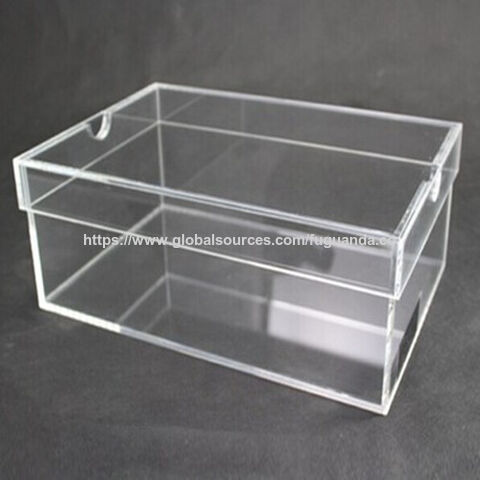 Anpassbare Perspex Sneakerbox, Acryl Sneakerbox, PMMA Sneakerbox, Plexiglas Sneakerbox
