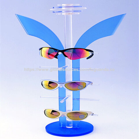 Individuelle Acryl-Brillenaufsteller, Plexiglas-Brillenaufsteller, PMMA-Brillenaufsteller