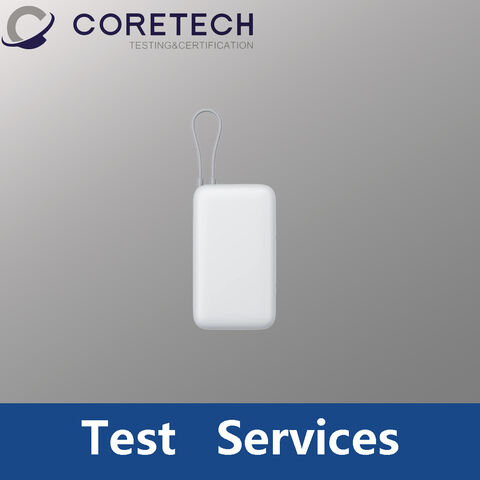 Services de test et de certification de batteries externes portables / Inspection de produits, contrôle qualité, audit d'usine, tests en laboratoire