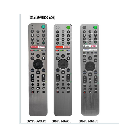 Controle Remoto RMF-TX800U para TV Sony Bravia com Controle de Voz, RMF-TX800P, RMF-TX900U, RMF-TX810P, MF-TX811U, RMF-TX811P