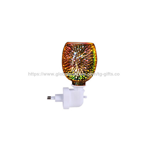 Lâmpada de fusão de cera de aromaterapia 3D mais vendida, abajur criativo para lâmpada de fusão de cera, forno de aromaterapia desodorizante para ambientes internos