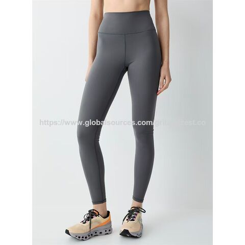 OEM/ODM Seamless High-Waist Tummy Control Yoga Leggings Women's Sports Pants with Squat-Proof Fabric for Butter-Soft Naked Feel