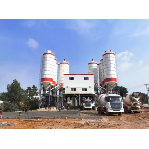 Centrale à Béton HZS90F8, Malaxeur 1500 L, Productivité Théorique 90 Cbm/H - Équipement pour la Production de Béton