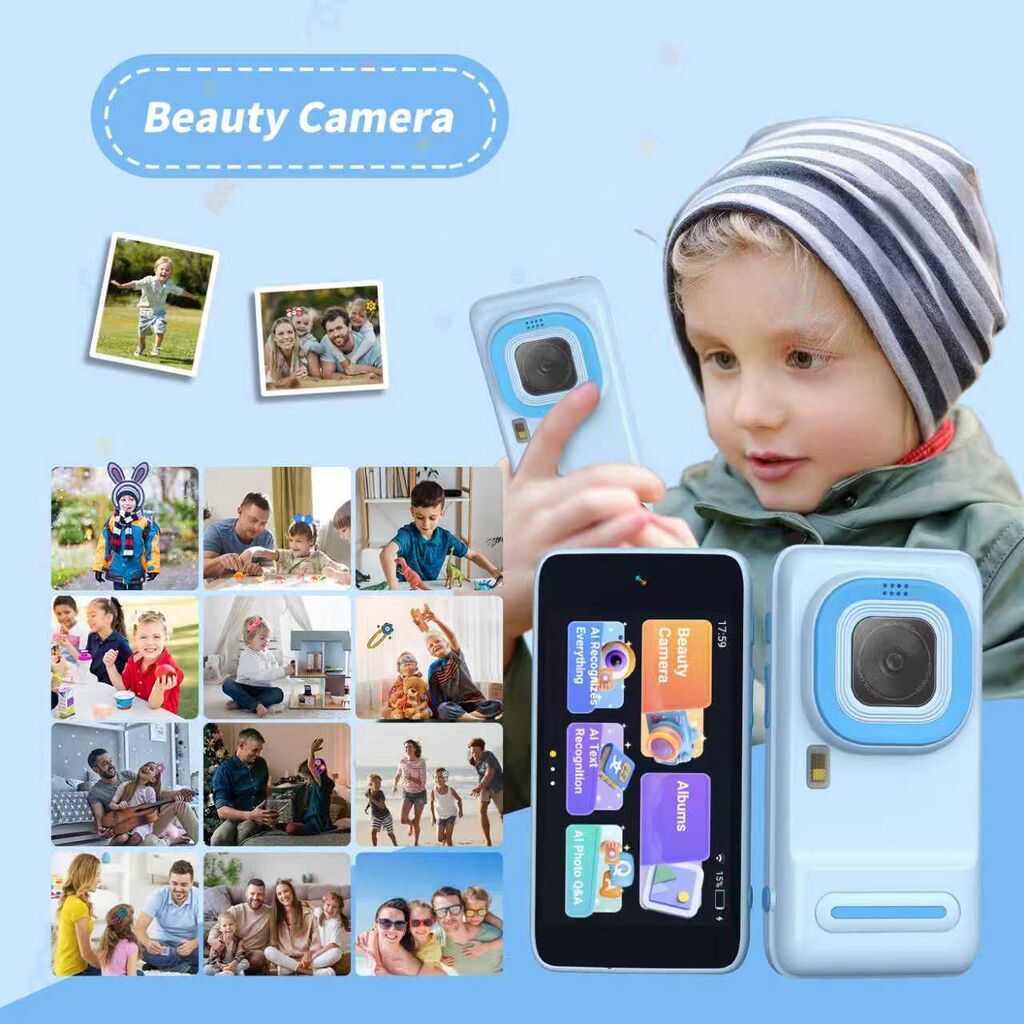 Ai Language Learning Camera For Kids Smart Educational Toy With Object ...