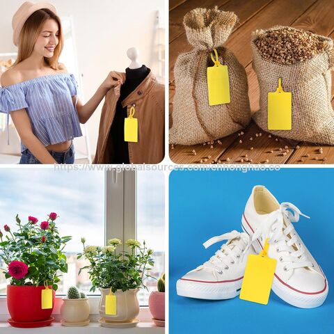 Tag Plastik untuk Pengiriman, Tahan Air, Segel Strip Plastik untuk Pelabelan
