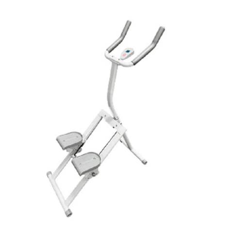 Escada de casa que economiza espaço com alças ergonômicas - Melhore sua rotina de exercícios