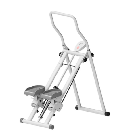 Escada de casa que economiza espaço com alças ergonômicas - Melhore sua rotina de exercícios