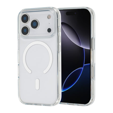 Casing Ponsel TPU+PC Magsafe Bening Kustom untuk iPhone 17 Pro Max