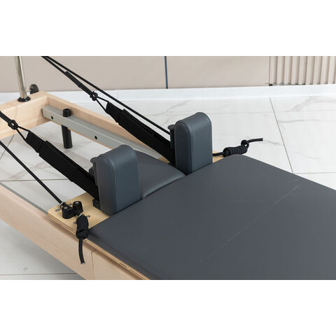 Fabrikpreis Hi-Tech Faltbarer Rubberwood Pilates Reformer Maschine Verstellbares Tragbares Pilates Bett Klappbar für Zuhause und Studio