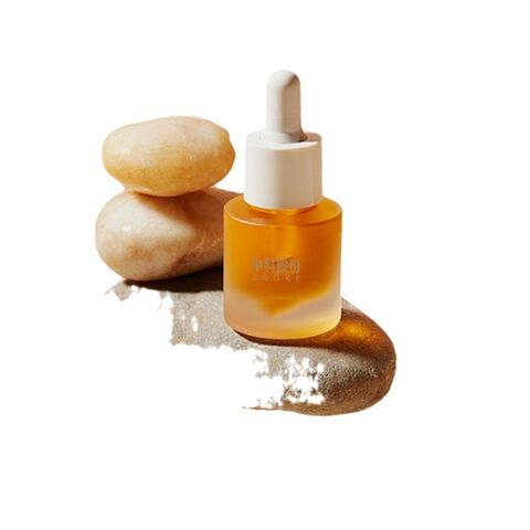 Perfume bottles Bamboo and wood glass bottle environmentally friendly perfume filling essential oil bottle