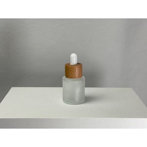 Perfume bottles Bamboo and wood glass bottle environmentally friendly perfume filling essential oil bottle