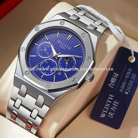 Nuevos Relojes de Moda Sencillos para Parejas, Impermeables, Metálicos, Ultrafinos, de Acero Inoxidable, Reloj de Cuarzo de Negocios para Hombres