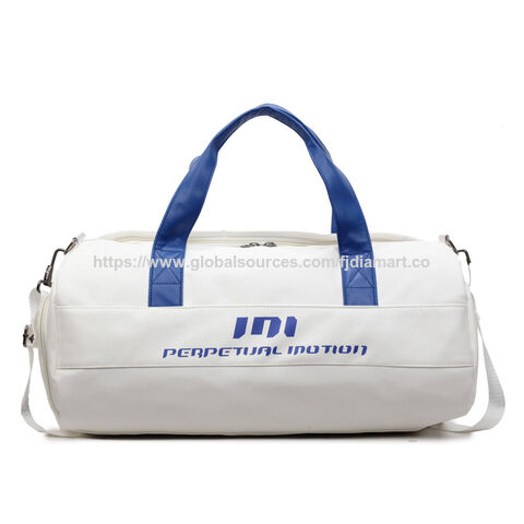 Bolsa de Treino Crossbody Portátil Masculina e Feminina Separação Seco e Molhado Bagagem de Natação Oxford para Viagens de Curta Distância