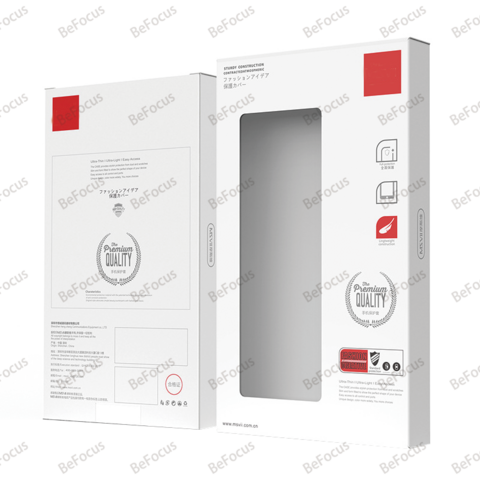 Fabricant chinois Personnaliser la couleur Style de pliage Gaufré avec insert en papier Avec fenêtre pour boîte d'emballage de coque de téléphone cadeau d'anniversaire