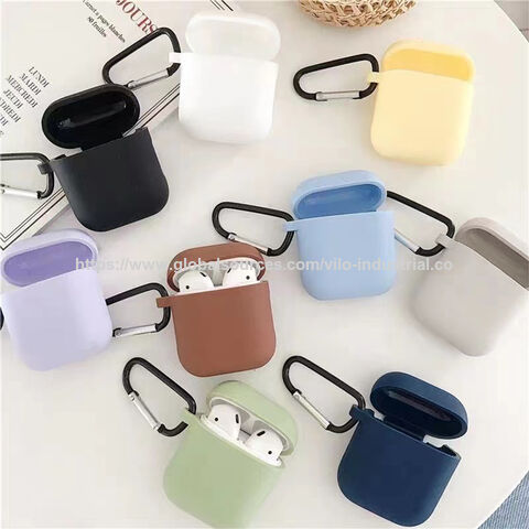 Funda protectora a prueba de golpes para auriculares Apple Airpods Earpods Case 2 3 Pro con gancho para Airpods Pro 2 Case
