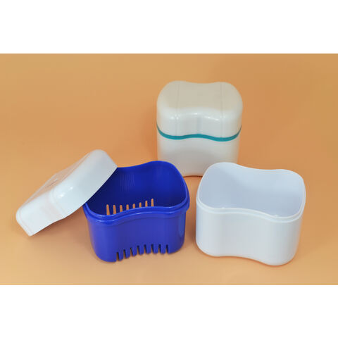Caja de Almacenamiento para Prótesis Dentales, Caja Dental de Plástico para Dientes Artificiales