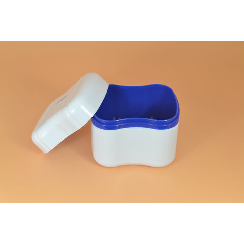 Caja de Almacenamiento para Prótesis Dentales, Caja Dental de Plástico para Dientes Artificiales