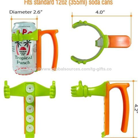 Soda-Dosen-Deckel und -Halter mit auslaufsicheren Deckeln und Strohhalmen – Großhandelsangebote