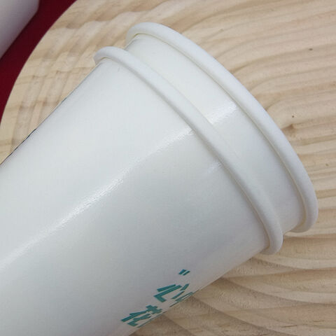 Vasos Desechables de Papel Recubierto por Ambos Lados al por Mayor, Biodegradables, para Bebidas Frías y Calientes, Café, Restaurante, Oficina en Casa, 190 ml, Paquete de 100 Unidades