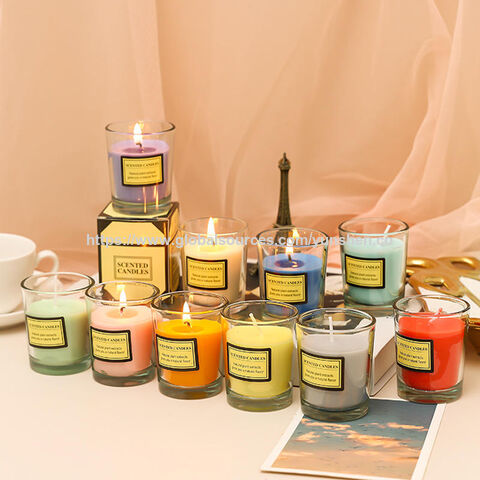 Venta al por mayor de velas con logo personalizado, fragancias para el hogar, fragancias religiosas, velas de pilar, velas enlatadas