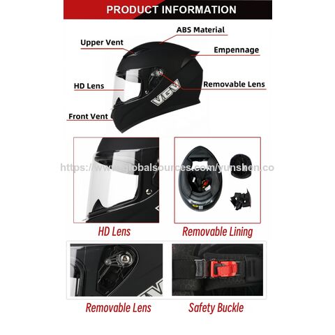 Cascos de Motocicleta Integrales Casco Moto Cascos Integrales Casco de Moto Capacete Capacete para Moto