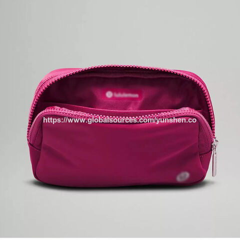 Pochete personalizada de alta qualidade para mulheres, ideal para ioga e esportes, bolsa transversal ajustável para a cintura.