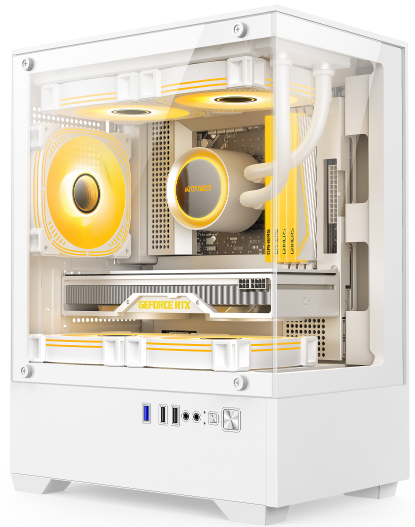 Black Desktop Computer Case Oem Logo, Bulk Computer Components ...