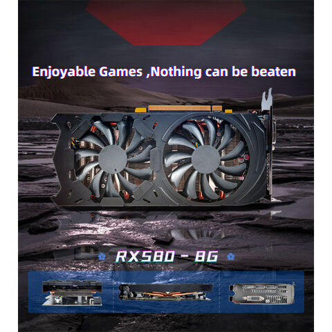 Carte Graphique Haute Performance 1050ti 4Go RX 580 8Go GTX 1660S 588 GPU 1660S Ti 1030 2Go 6600 XT 1660Ti pour Gaming et Minage