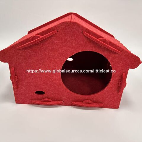 Cama de Feltro para Gatos com Preço de Fábrica, Caverna para Cães, Casa para Gatinhos, Móveis para Animais de Estimação, Ninho para Gatos