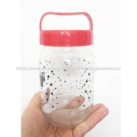 Tarros Mason al por mayor 16 oz con tapa de plástico y metal