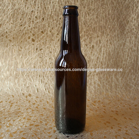 Bouteille de bière en verre ambré de 330 ml
