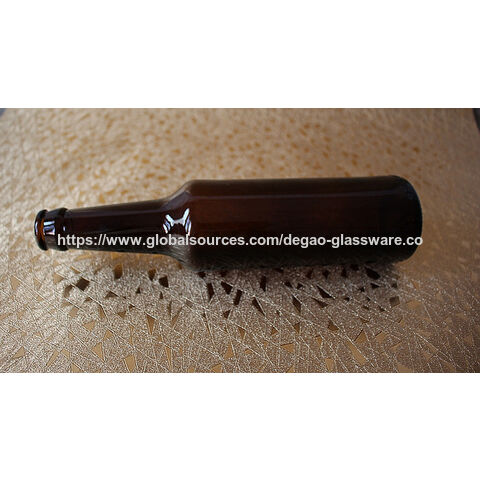 Bouteille de bière en verre ambré de 330 ml