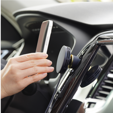 Soporte Universal para Teléfono con Ventosa para Parabrisas y Tablero - Soporte para Teléfono Móvil para Coche